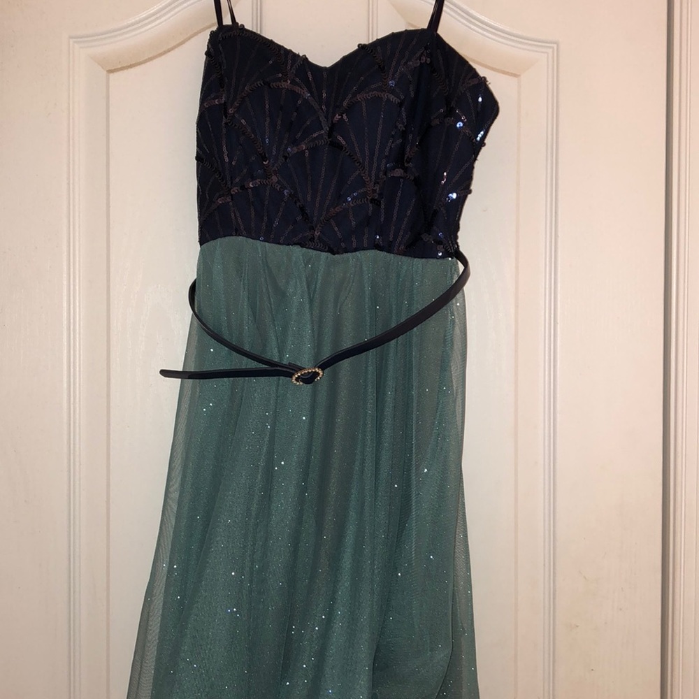 Deb brand sparkly formal dress